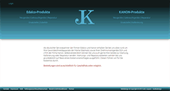 Desktop Screenshot of kressierer.eu